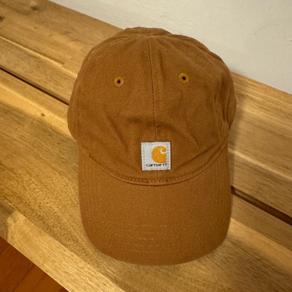 Carhartt Cotton Dad Hat Baseball Cap for Infant 0-18 months NWOT - Picture 1 of 3